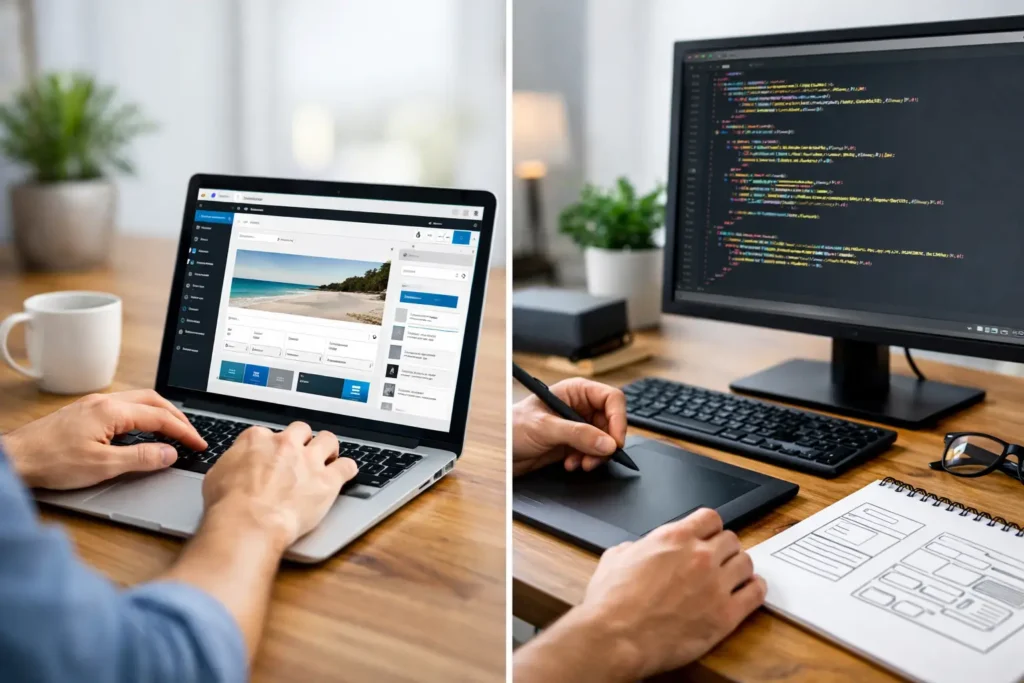 WordPress vs Custom Website: Which Fits?