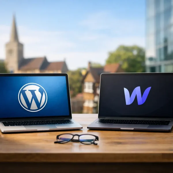 WordPress vs Webflow for Surrey Small Businesses